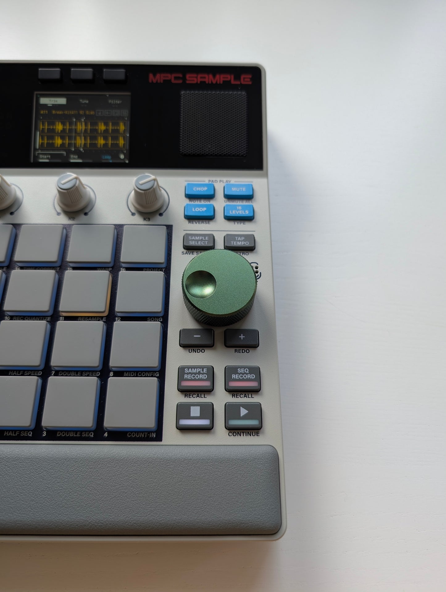 🔥NEW DROP🔥MPC SAMPLE BIG KNOB 🪖 DARK GREEN