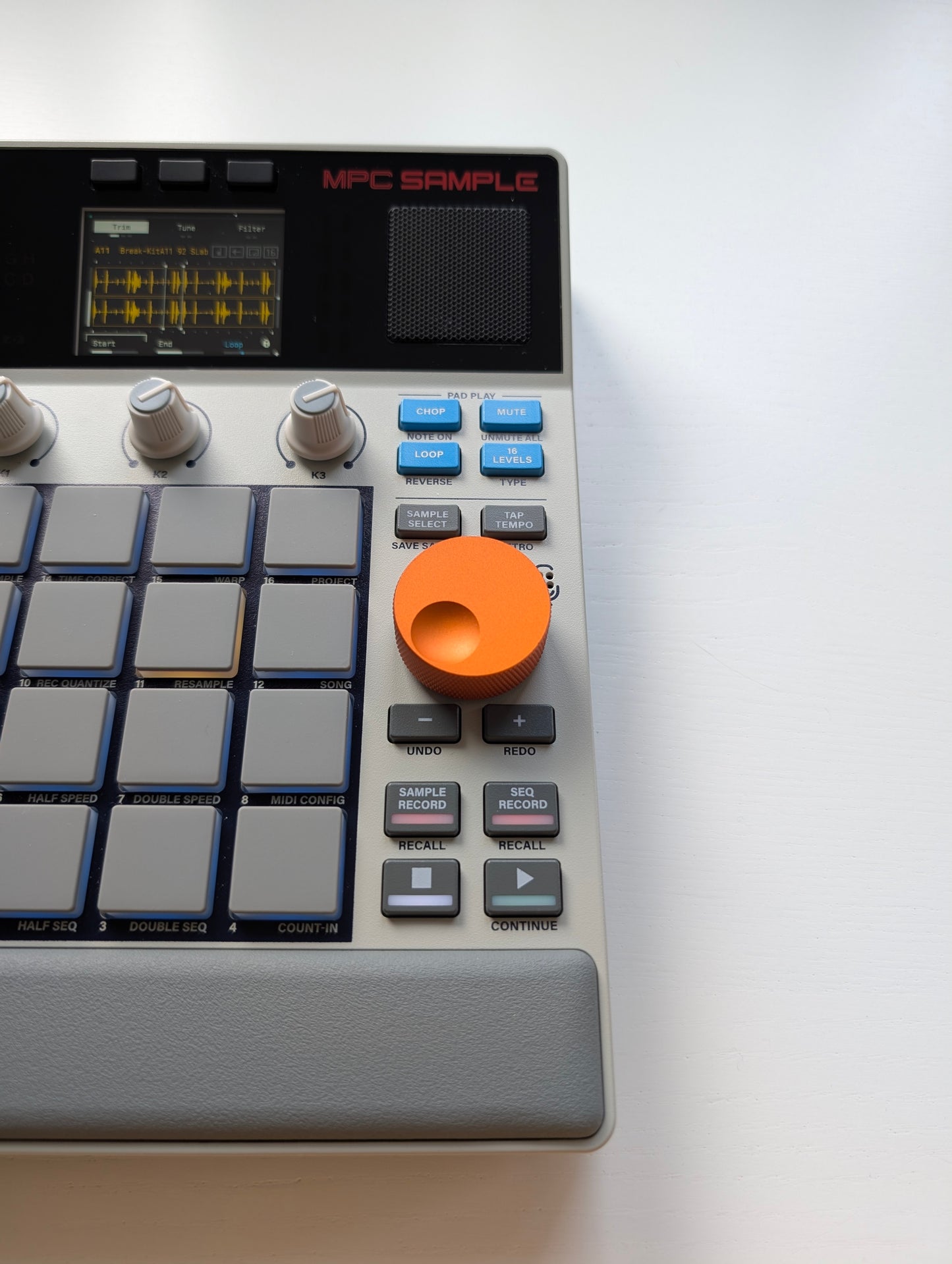 🔥NEW DROP🔥MPC SAMPLE BIG KNOB 🍊 ORANGE