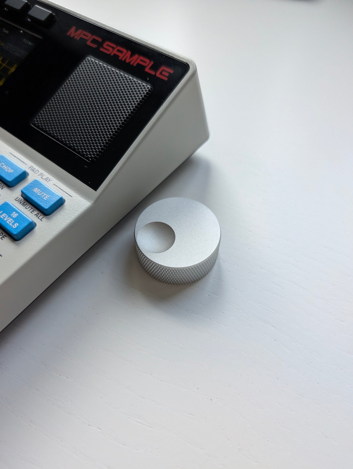 🔥NEW DROP🔥MPC SAMPLE BIG KNOB ✒️ STEEL SILVER