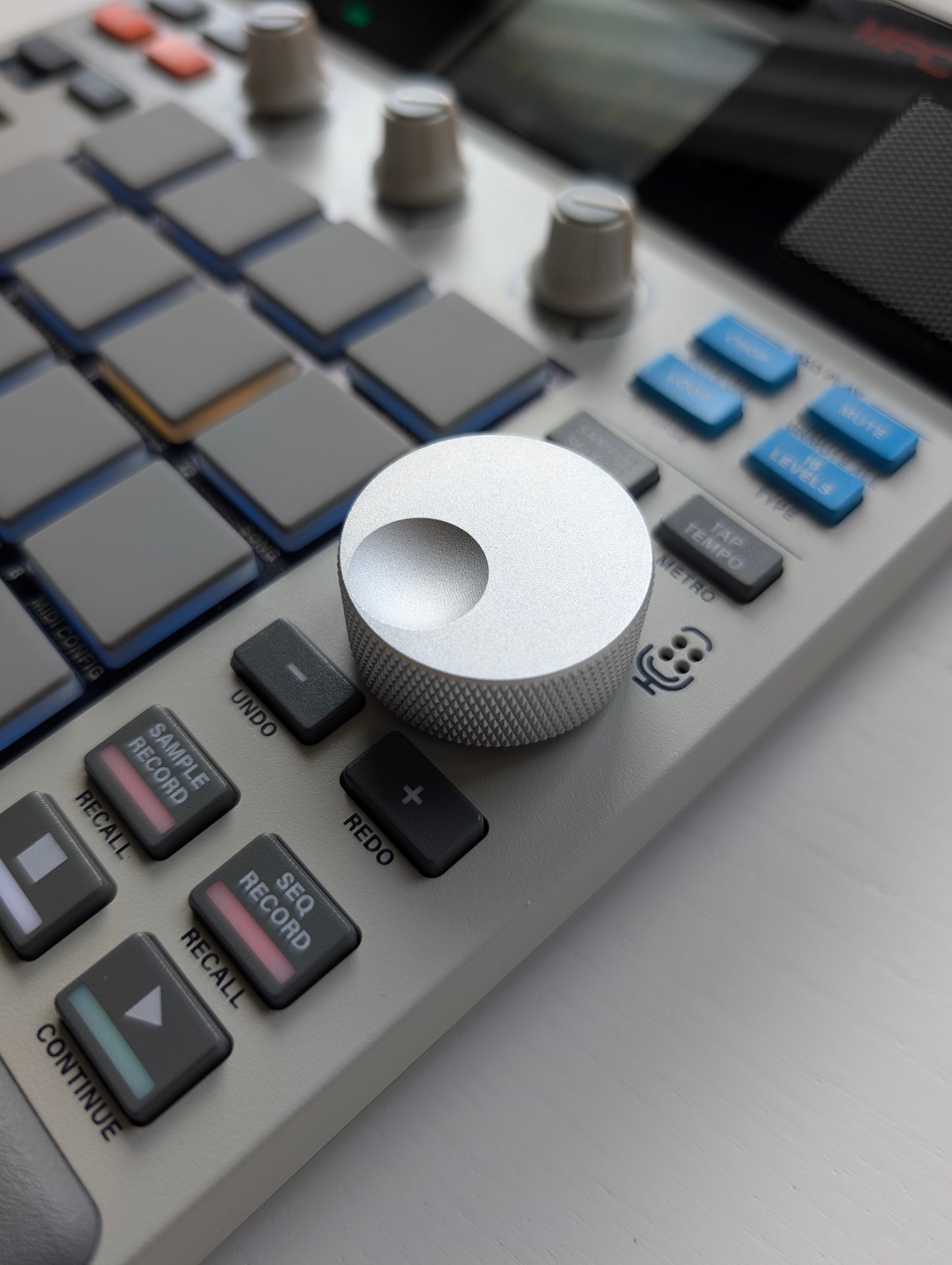 🔥NEW DROP🔥MPC SAMPLE BIG KNOB ✒️ STEEL SILVER