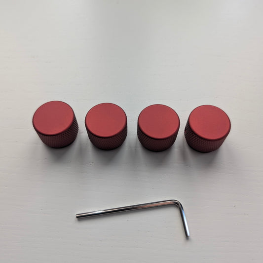 🔥NEW DROP🔥SMALL KNOB RED X 4 PCS SET BRICK RED 🧱