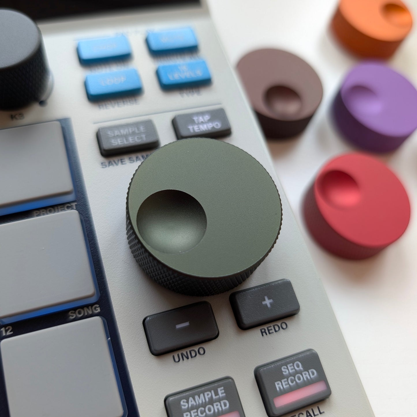 🔥NEW DROP🔥MPC SAMPLE BIG KNOB 🪖ARMY DARK GREEN
