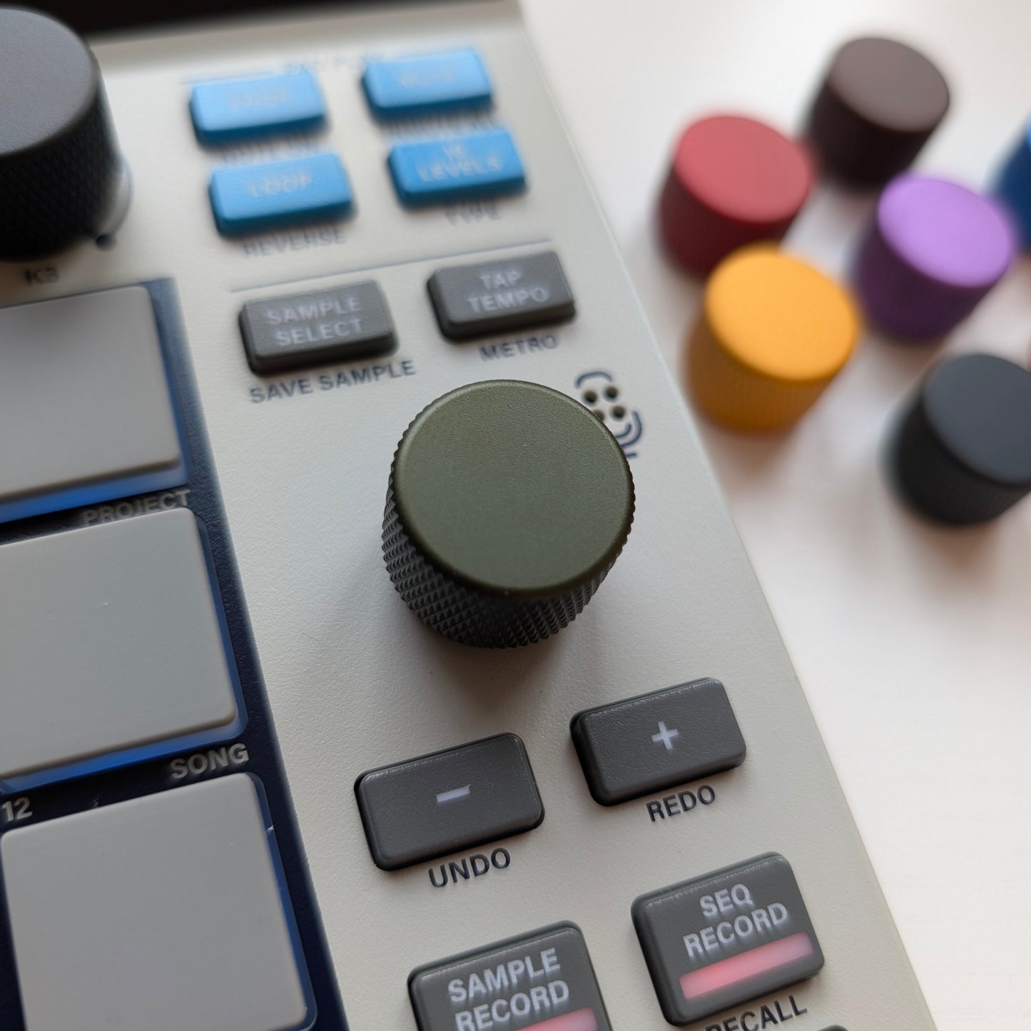 🔥NEW DROP🔥MPC SAMPLE SMALL MAIN KNOB 🪖 ARMY DARK GREEN