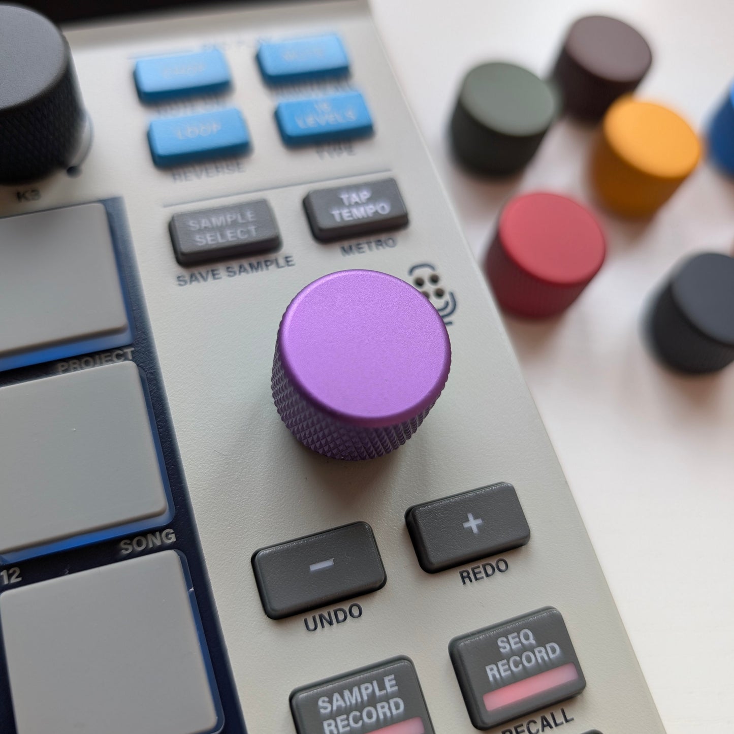 🔥NEW DROP🔥MPC SAMPLE SMALL MAIN KNOB 🫐 BLUEBERRY PURPLE