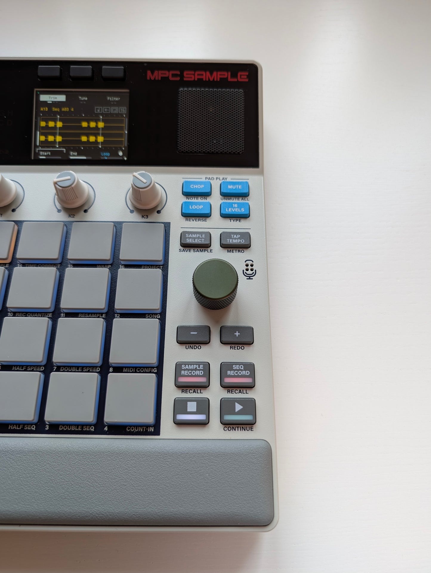 🔥NEW DROP🔥MPC SAMPLE SMALL MAIN KNOB 🪖 ARMY DARK GREEN