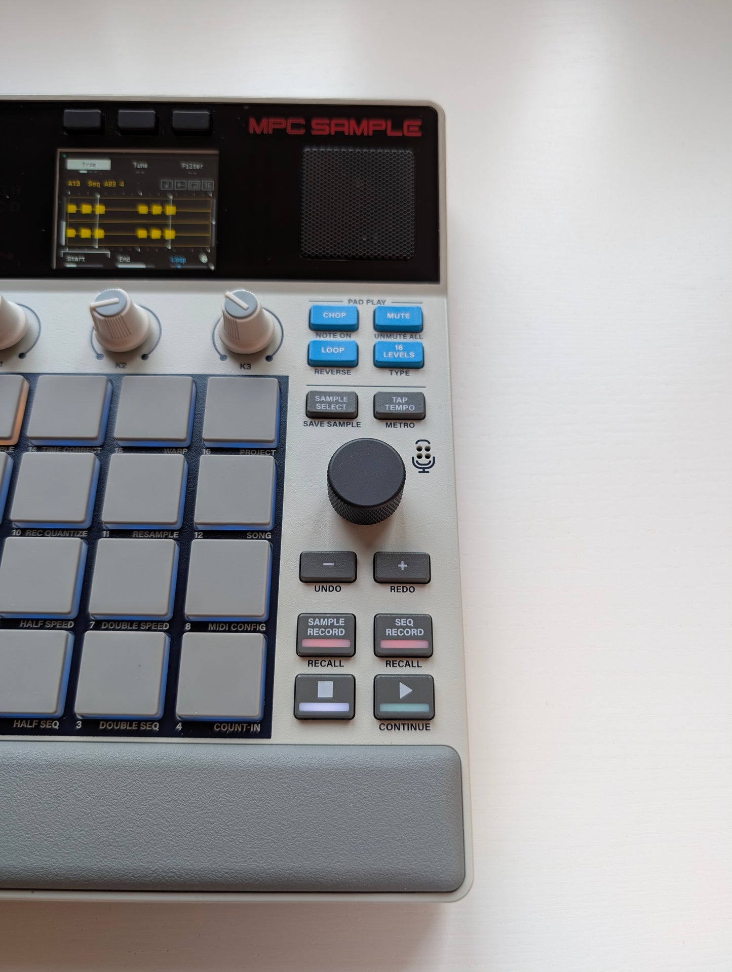 🔥NEW DROP🔥MPC SAMPLE SMALL MAIN KNOB 🩶 BLACK