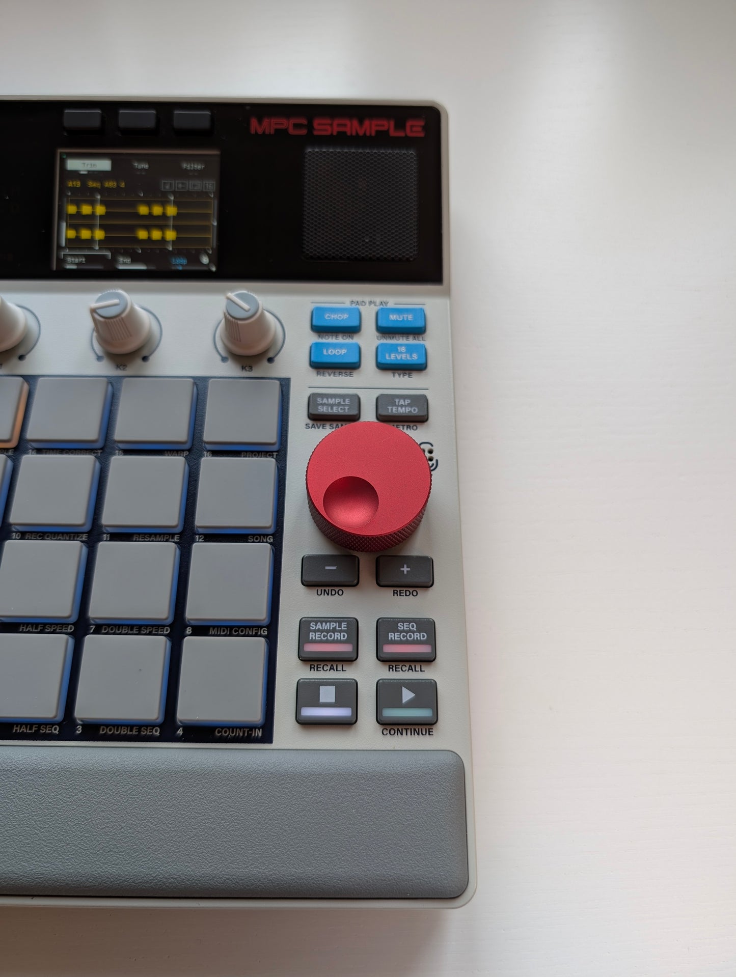 🔥NEW DROP🔥MPC SAMPLE BIG KNOB 🧱 BRICK RED