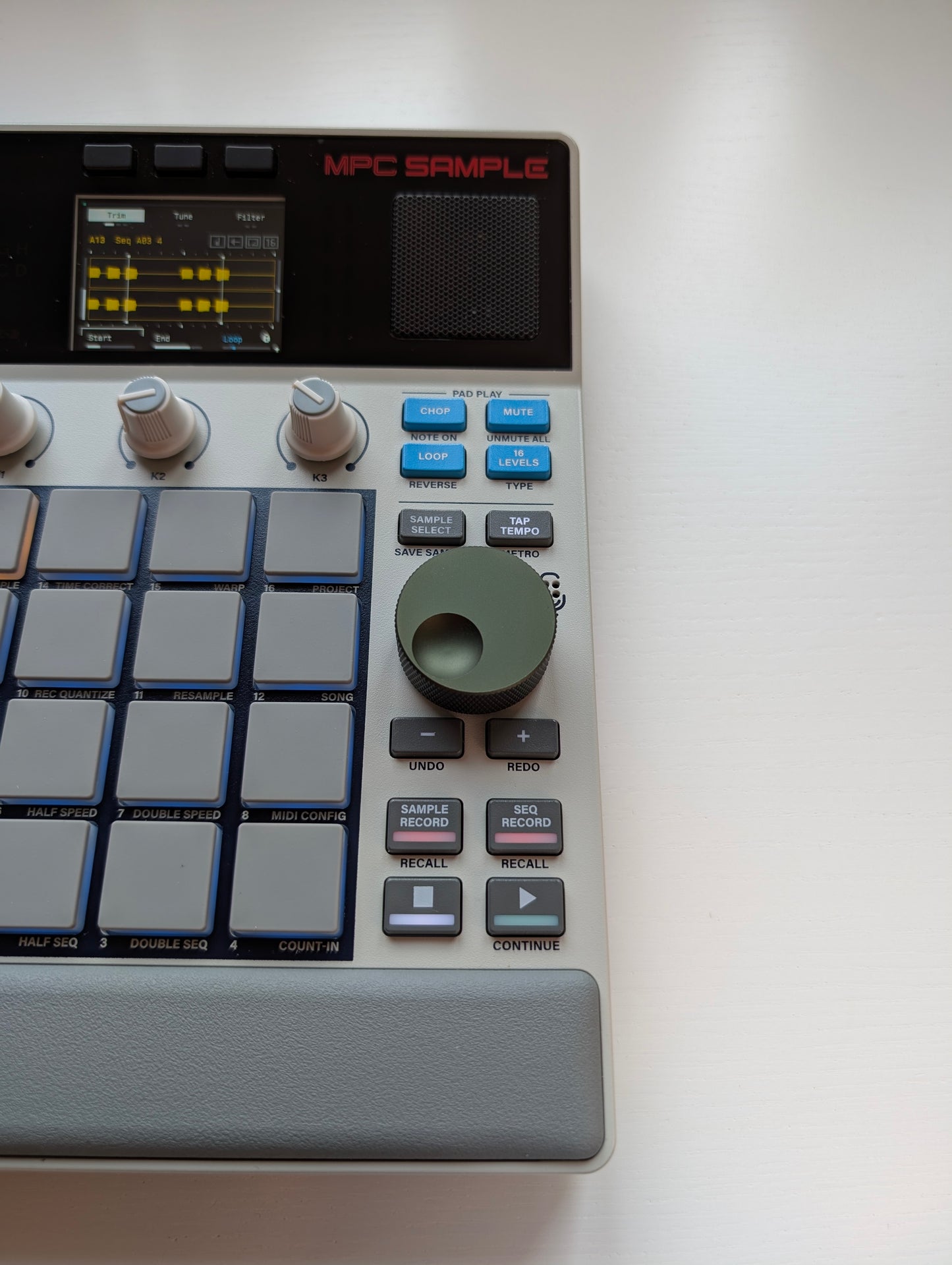 🔥NEW DROP🔥MPC SAMPLE BIG KNOB 🪖ARMY DARK GREEN