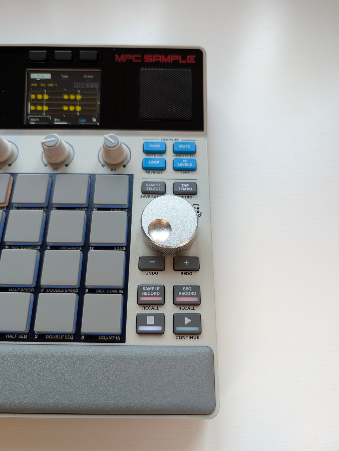 🔥NEW DROP🔥MPC SAMPLE BIG KNOB 🥈 SHINY SILVER