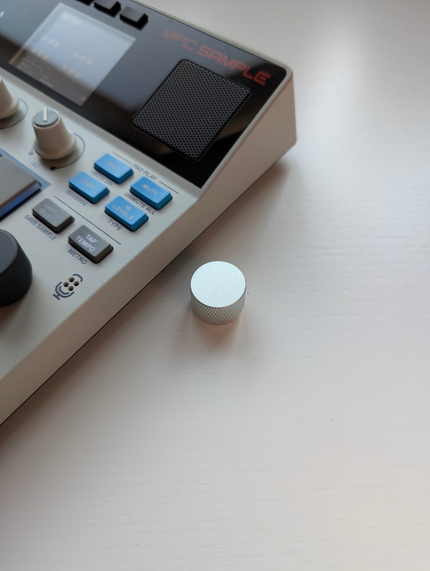 🔥NEW DROP🔥MPC SAMPLE SMALL MAIN KNOB 🥈 SHINY SILVER