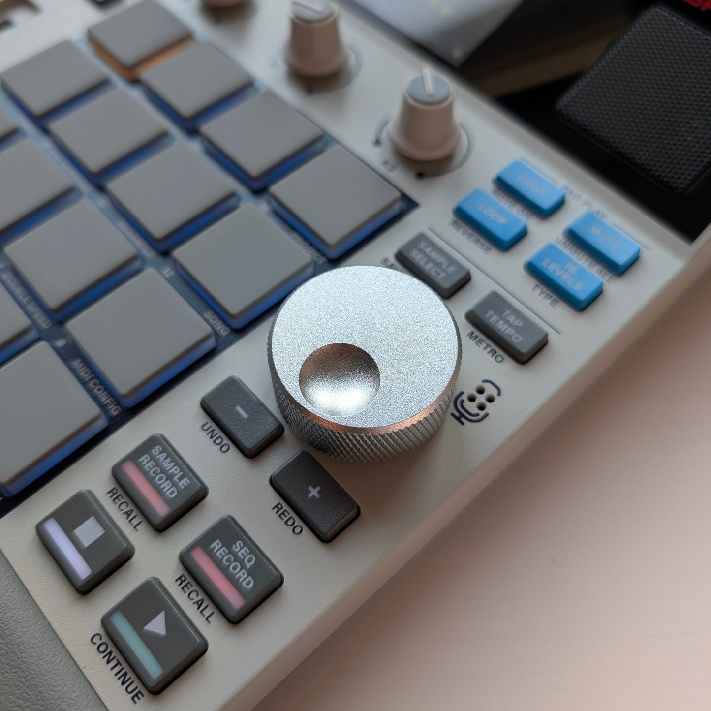 🔥NEW DROP🔥MPC SAMPLE BIG KNOB 🥈 SHINY SILVER