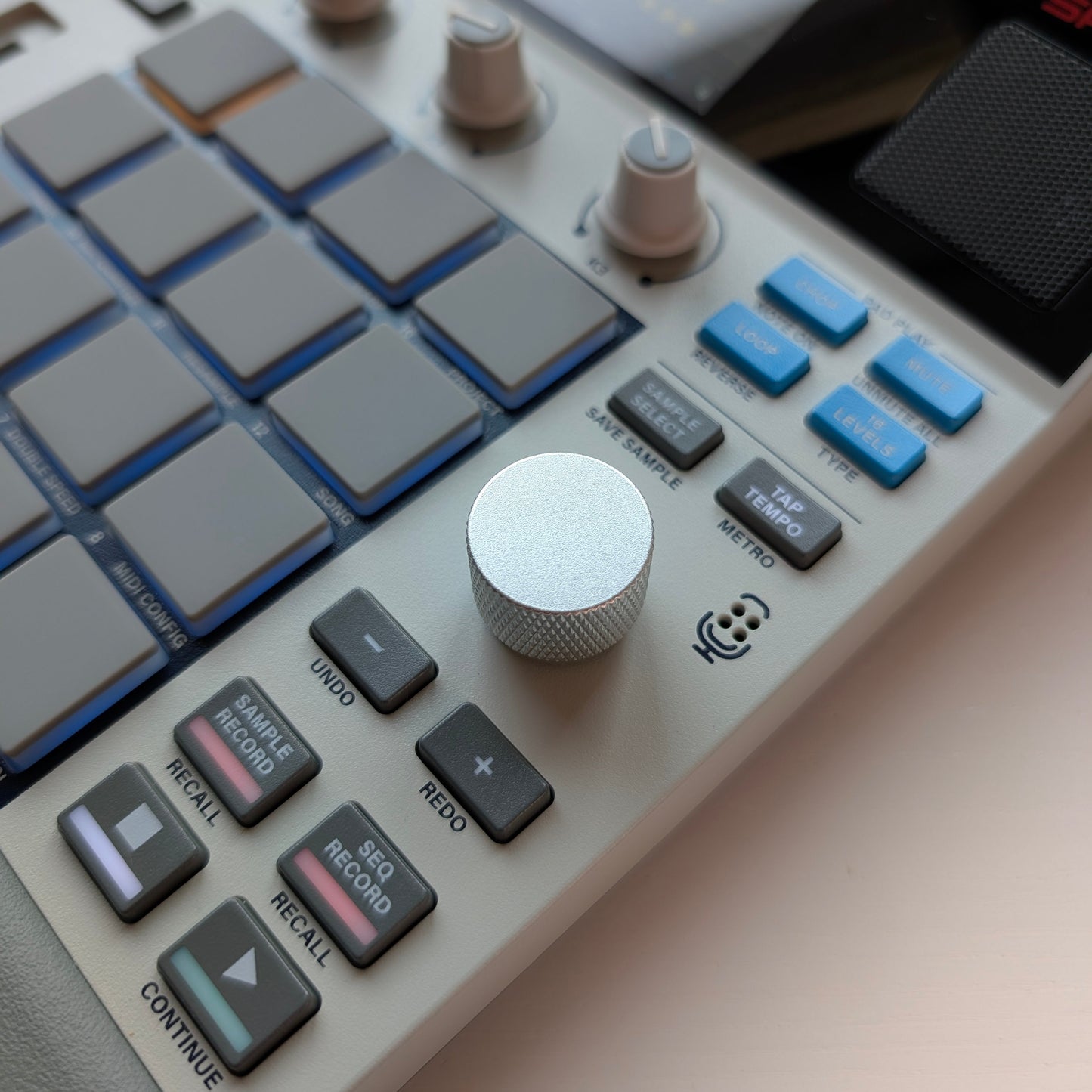 🔥NEW DROP🔥MPC SAMPLE SMALL MAIN KNOB 🥈 SHINY SILVER