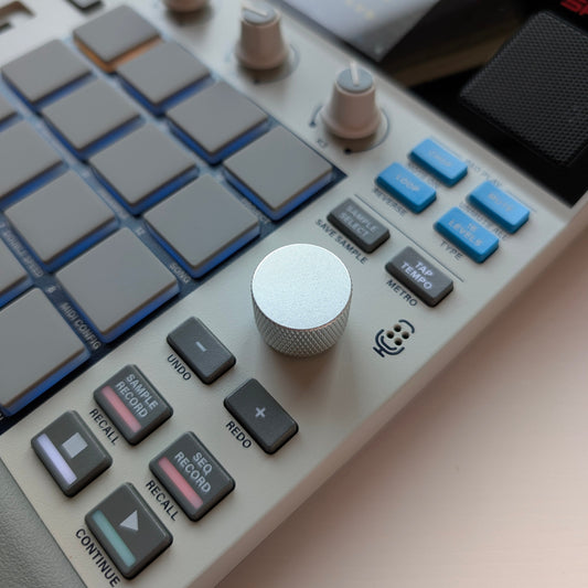 🔥NEW DROP🔥MPC SAMPLE JEDEN KNOB 🥈 SHINY SILVER