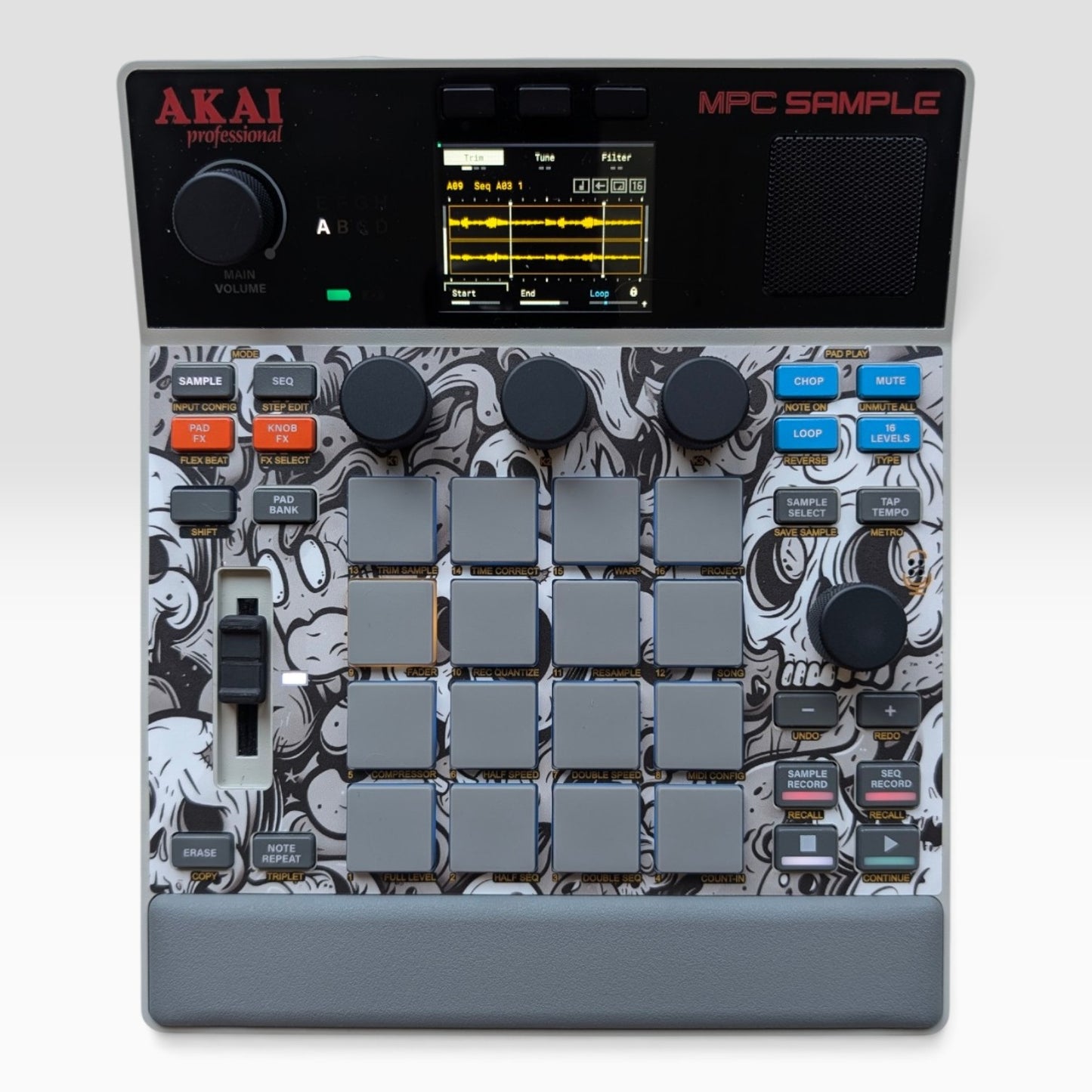 🔥NEW🔥MPC SAMPLE SKIN "SKULLS"