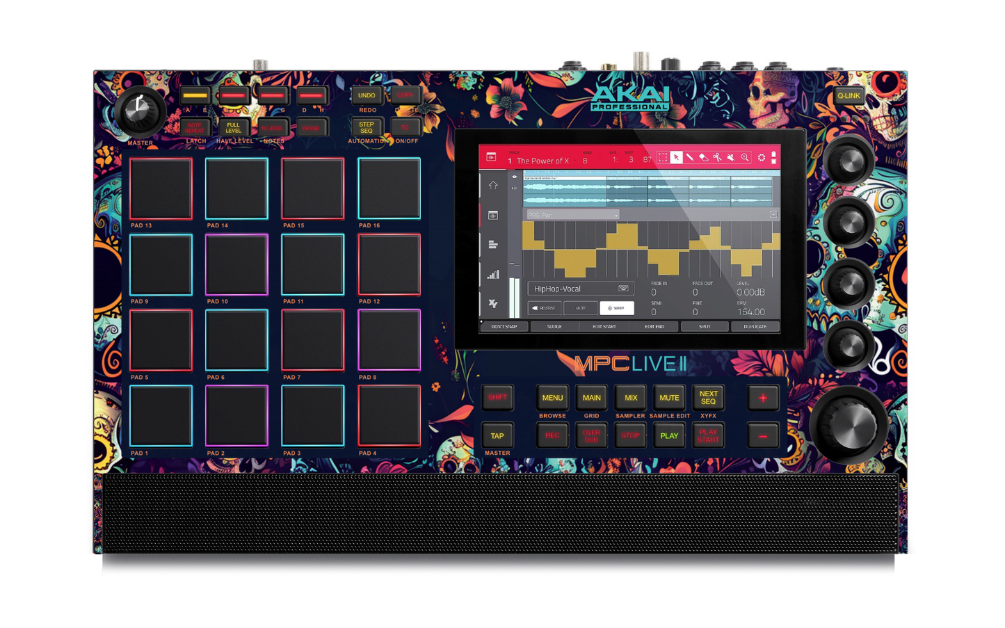 MPC LIVE 2 SKIN "SKULLY ROSE"