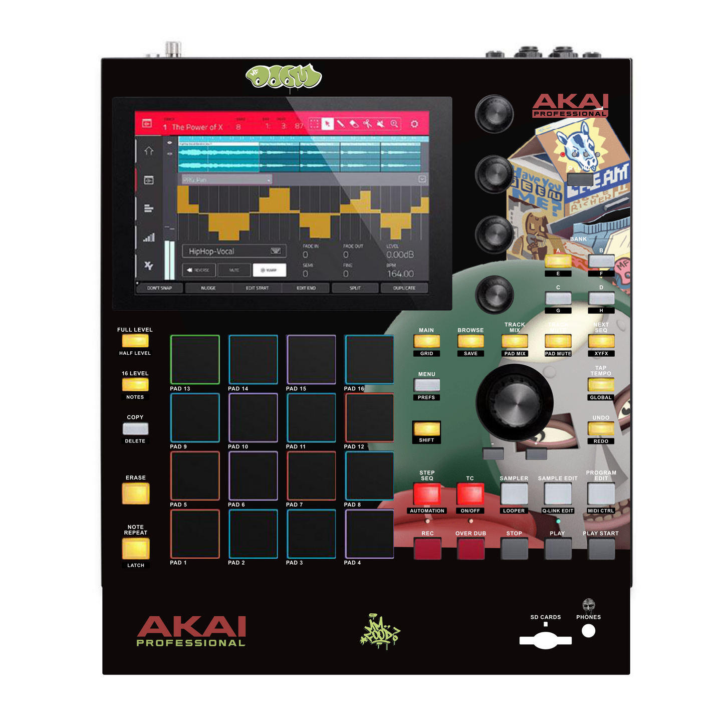 MPC ONE SKIN "MF DOOM TRIBUTE"