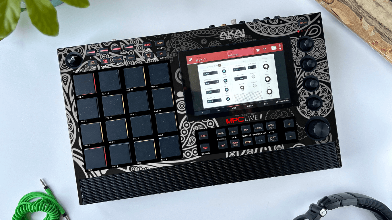 MPC LIVE 2 CUSTOM PERSONALIZED SKIN DESIGN