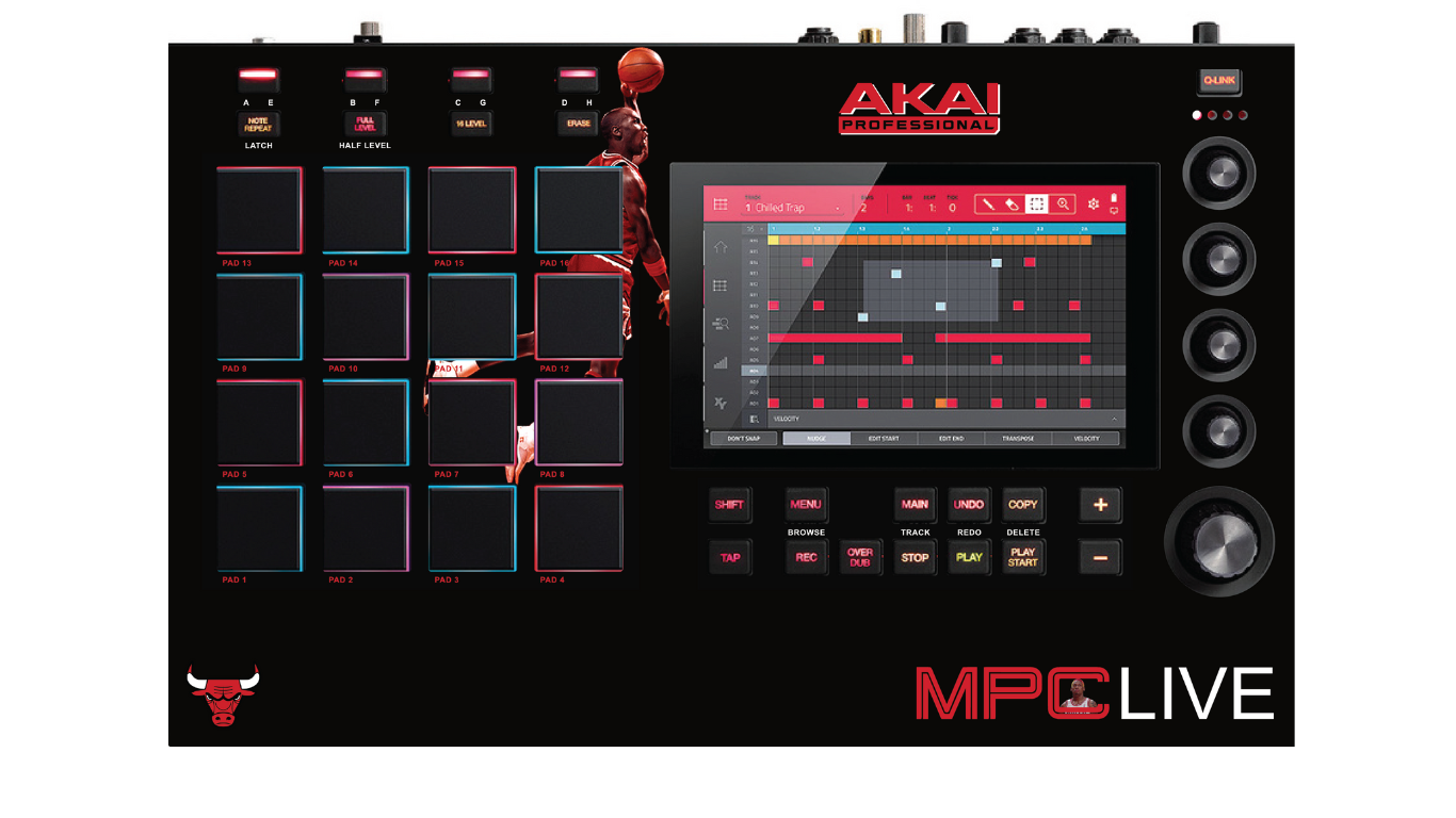 MPC LIVE SKIN  "BULLS"